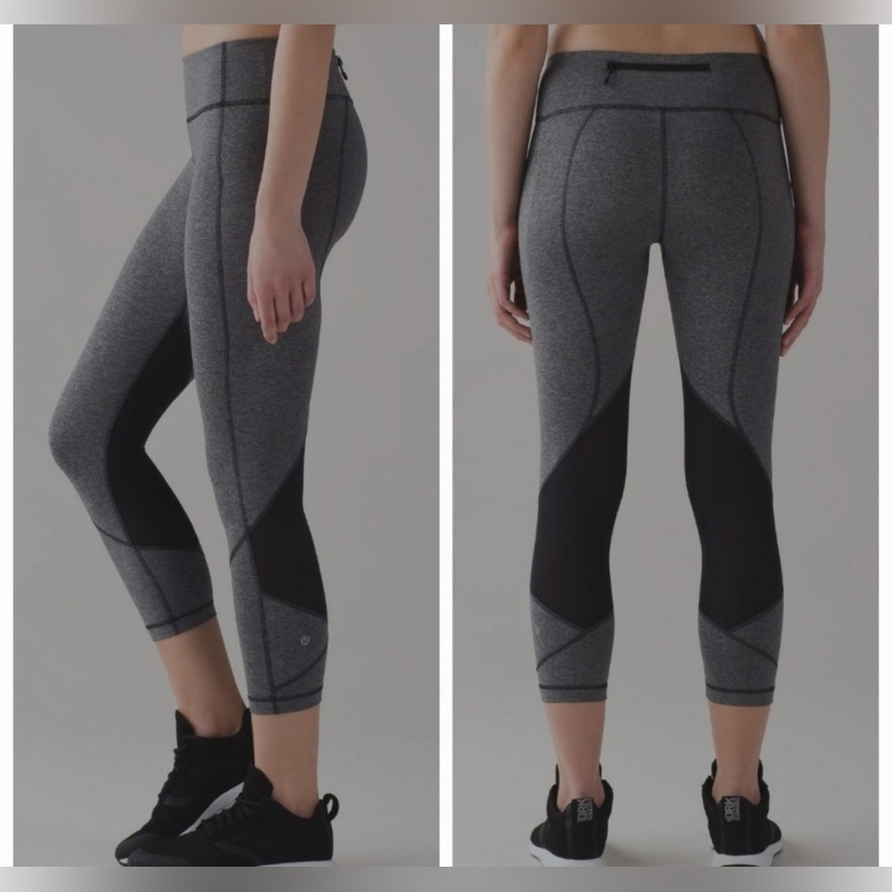 Lululemon rival race crop leggings